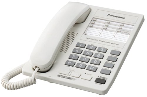 Panasonic KX-TS15W Basic Corded Phone with 16 Presets