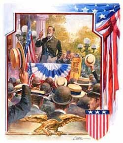 Lyall: 1888 Presidential Campaign Badge