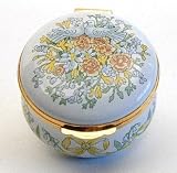 Enamel Box - Wedding Bouquet Medium