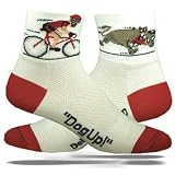 DeFeet AirEator 2.5in DogUp Cycling/Running Socks - AIRDGU