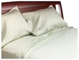 Springs : Wamsutta 300-Thread-Count Egyptian Sateen Extra Deep Queen Sheet Set, Sage