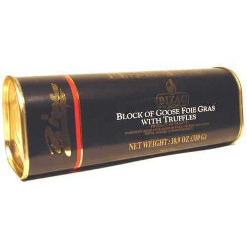 Block Of Goose Foie Gras Fully Cooked With 3% Truffles by Bizac by Gourmet Food Store