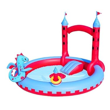 87x76x59 Interactive Castle Play Pool