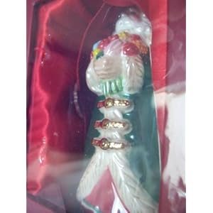#!Cheap Waterford Holiday Heirlooms Poinsettia Santa Musical Bell Ornament - Limited Edition