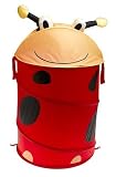 Whitney Design Pop-Up Nylon Hamper, Dottie Ladybug