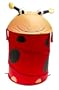 Household Essentials 2203 Pop-Up Polyester Hamper, Dottie Ladybug