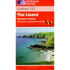 The Lizard, Falmouth and Helston (Explorer Maps)
