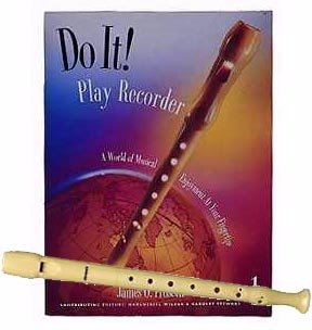 Recorder Pack: Hohner 1-Piece Soprano Recorder with Do It! Play Recorder! Book & CD