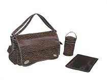 Scallop Messenger Bag - Safari Fantasy