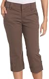Gloria Vanderbilt Women's Dolores Petite Twill Cuff Capri