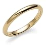 18k Yellow Gold 2.5mm Comfort Fit Plain Band