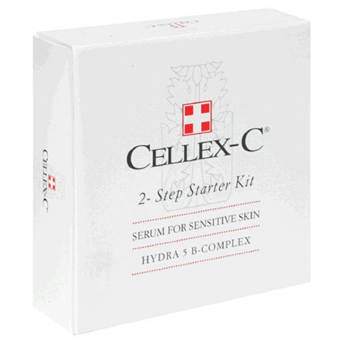 Cellex-C 2-Step Starter Kit, Serum for Sensitive Skin, Hydra 5 B-Complex, 1 kit by Cellex C