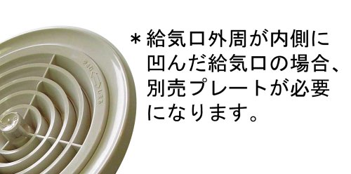 Cover image : ブレスト 給気口用フィルター・エリア 150 E150