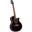 Takamine G260C-BL FXC Cutaway Acoustic Guitar - Black