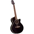Takamine G260C-BL FXC Cutaway Acoustic Guitar - Black