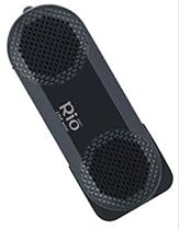 Rio ウーファー搭載ポータブルスピーカー LIVE mini ブラック [PSP100K]