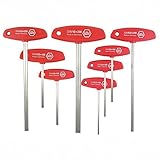 Wiha 33493 8-Piece 2.0-10mm Metric Sizes T-Handle Hex Driver [並行輸入品]