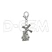 Charm Moulin Rouge in steel by Charming Charms