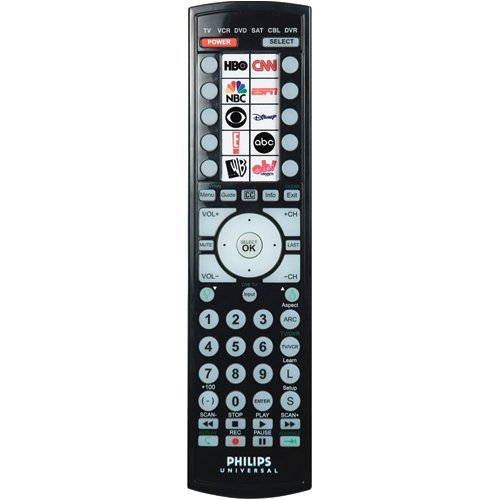Philips SRU4106/27 Universal Icon 6 Device Remote (Black)