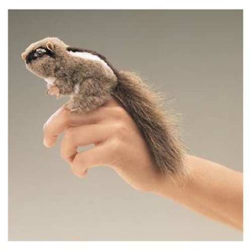 Folkmanis Mini Chipmunk Finger Puppet