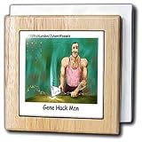 Gene Hackman - 6 Inch Tile Napkin Holder