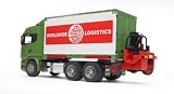 Bruder Scania R-Series Truck with interchangeable Container and forklift