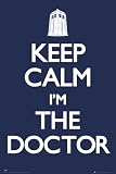 Keep Calm and Carry On Doctor Who Maxi Poster 61x91.5cm