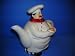 FAT BISTRO CHEF 3-D Ceramic Teapot *NICE & NEW*
