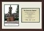Michigan State University: Spartan Statue Scholar Scholar Mahogany Framed Lithograph w/Diploma Opening