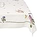 Avanti Linens Botanic Garden 60X102 Table Cloth, Ivory