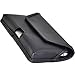 Turtleback Holster Compatible with Google Pixel 6 and Apple iPhone 6S Plus, 6 Plus Black Belt Case Leather Pouch with Executive Belt Clip Horizontal