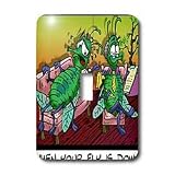 Londons Times Offbeat Cartoons - Dogs - Drunk Irish Setters For Romney - Light Switch Covers - single toggle switch