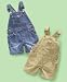 Baby : Greendog Baby Boy Overalls Medium Denim 6-9 months