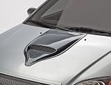 Auto Ventshade 984256 Unpainted Small Single Style Hood Scoop