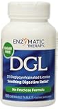 Enzymatic Therapy DGL Deglycyrrhizinated Licorice -- 100 Chewable Tablets