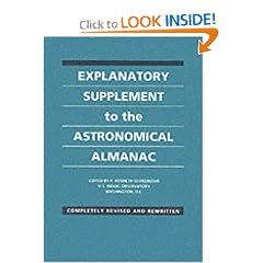 Explanatory Supplement to the Astronomical Almanac