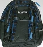 Jansport Black Plaid Backpack Sport School Travel Pack