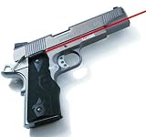 Sporting Goods : 1911 Government/Commander Rubber Overmold Wrap Around, Dual Side Activation - Crimson Trace LG-301, Firearm Accessories Sights