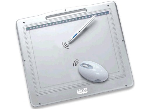 drawing mouse for the computer-New ADESSO 12 Inch X9 Inch USB TABLET 3048 LPI Wireless Drawing Pen Cordless Mouse Cybertablet 12000 Images