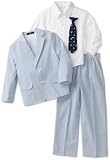 Nautica Dress Up Boys 2-7 Nautica Suit Four Piece Set