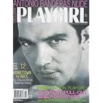Playgirl Magazine February 1997 : ANTONIO BANDERAS nude; 12 Hometown Hunks naked book cover