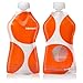 Squooshi G.O. Reusable Food Pouch & Choomee Combo Pack | 2 Pouches + 2 Soft Tops