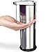 iCooker Soap Dispenser - Automatic Kitchen Hand Touchless Sensor Pump - Stainless Steel Sanitizer - Compact & Handheld -Best For Shower Kids - Wall Mounted - Chrome 250ml (8oz)