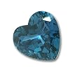 8x8mm Heart Shaped Gem Quality Chatham-Created Cultured Color-Change Alexandrite 2.12-2.60 Ct.