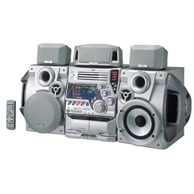 JVC MXDVA9 3 CD/DVD Home Theater Mini System