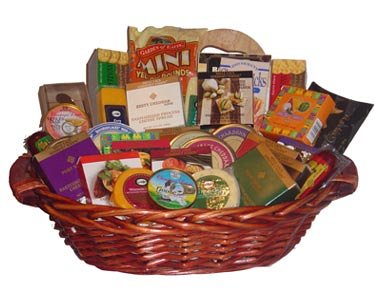 The Big Cheese Gift Basket by Warm Sentiments