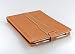M-Edge Platform Genuine Leather Kindle Jacket (Fits 6" Display, Latest Generation Kindle), Pebble Saddle Brown