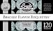 Bradley Pecan Bisquettes 120 pack
