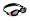 Aqua Sphere Kaiman Goggles - Small Face - Black/Tinted Lens