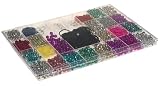 Metallic Beadie Keychains Box by Mega Brands
